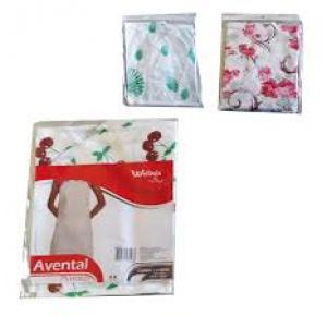 AVENTAL PLASTICO 66X48CM SORTIDOS 