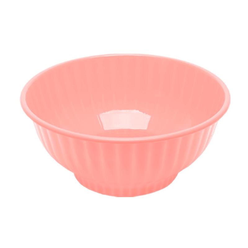 TIGELA CANELADA PQ 0,9L SALMAO 005SL MAXIMAPLASTIC UN